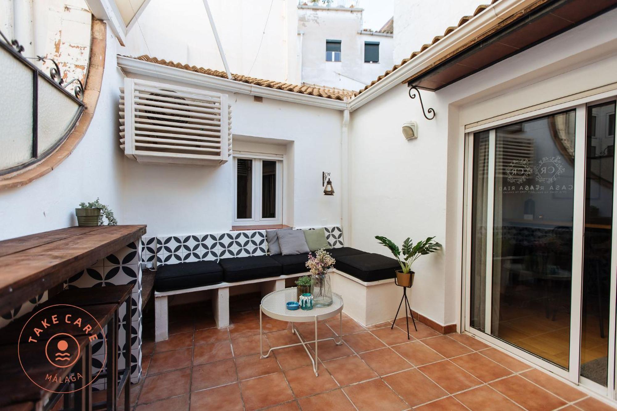 Apartment Casa Riad With Spacious Patio - Tcm Malaga Exterior photo